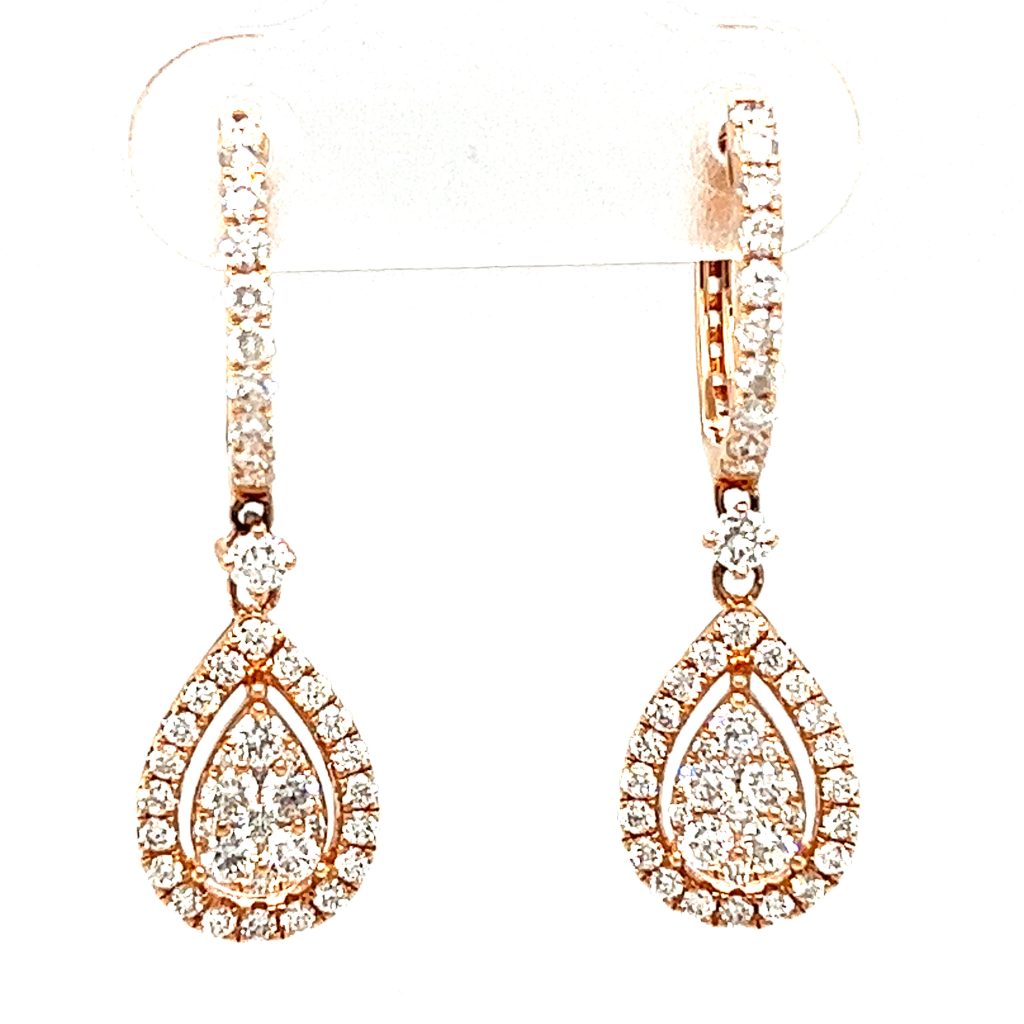 diamond-earrings-rose-gold